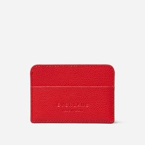 Everlane Red Leather Card Case